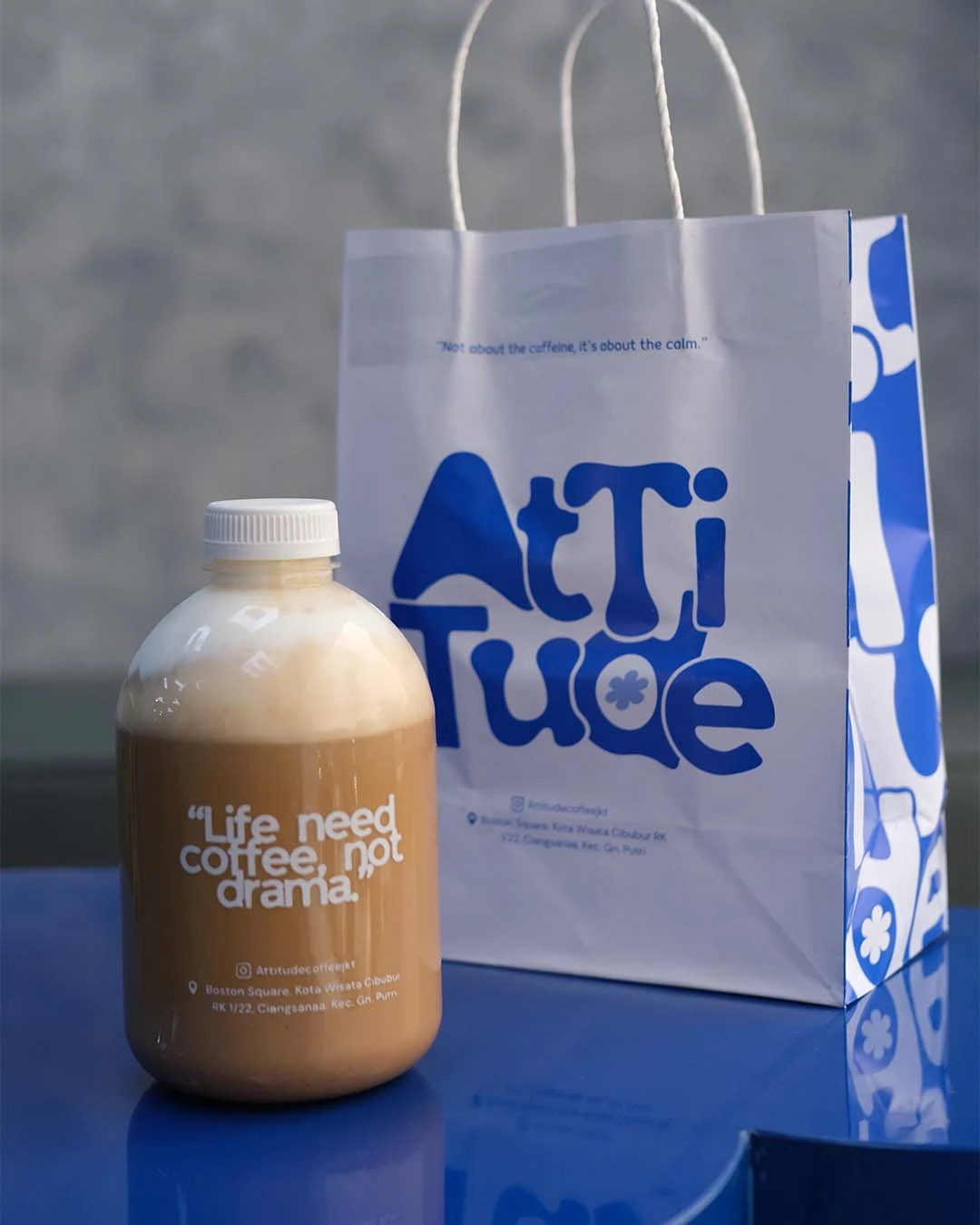 attitude coffee indonesia bag and coffee